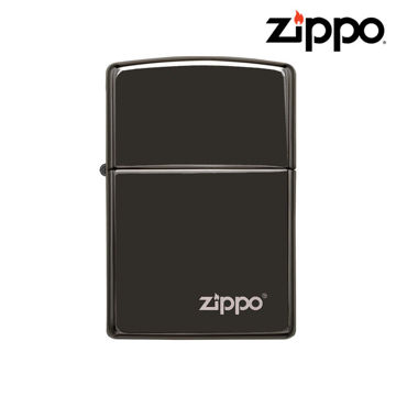 Picture of ZIPPO LIGHTER - EBONY ZIPPO LOGO