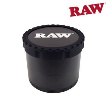 Picture of RAW LIFE 4 PIECE GRINDER - V3 BLACK