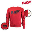 Picture of RPxRAW CREW NECK CORE RED SWEATSHIRT