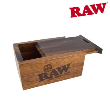 Picture of RAW WOODEN SLIDE BOX SMALL