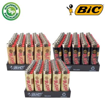 Picture of BIC RAW LIGHTER PROMO, BUY BLACK + CLASSIC, GET ORGANIC FOR FREE