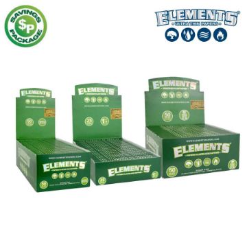 Picture of ELEMENTS GREEN ROLLING PAPER - PROMO PACK