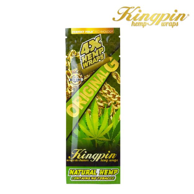 Picture of KINGPIN HEMP WRAPS - NATURAL